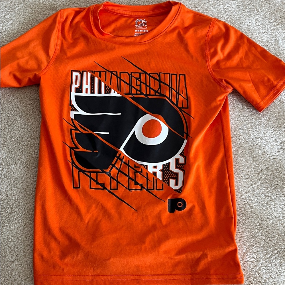 NHL Philadelphia Flyers Kids' Orange Tee